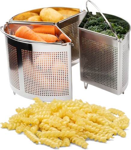 Triple divider saucepan set - triple,