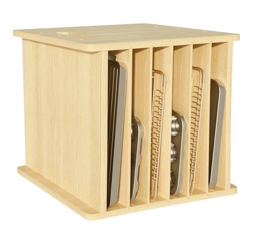 Tier wooden tray - wooden,