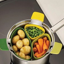 3Pcs Saucepan Divider Steamer