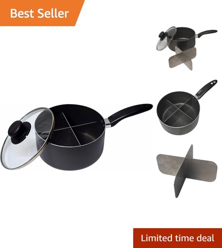 Way divided saucepan 20cm - 4-way, saucepan,