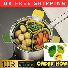 3Pcs Saucepan Divider Steamer