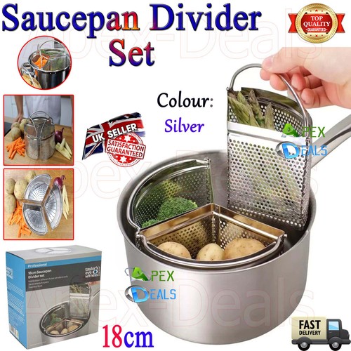 3pcs saucepan divider - divider, steamer