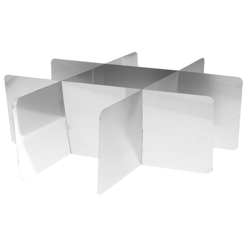 Reusable metal pot divider - metal,