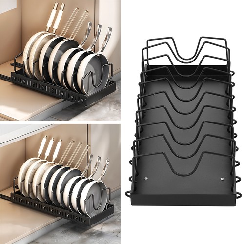 Pull out saucepan pans - saucepan,