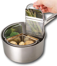 Saucepan Triple Divider And