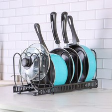 Extendable Pot Pan Lid Rack