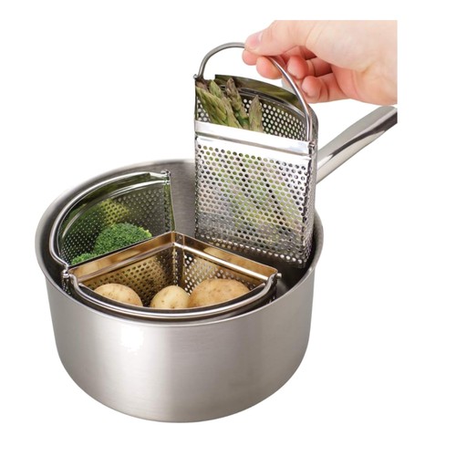Stainless steel saucepan - stainless,